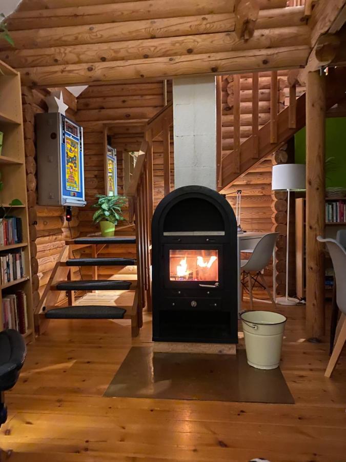 Eifel-Lounge Blockhaus Mit Kamin Garten Balkon Nahe Koeln Therme Bruehl Phantasialand Weilerswist Exterior foto