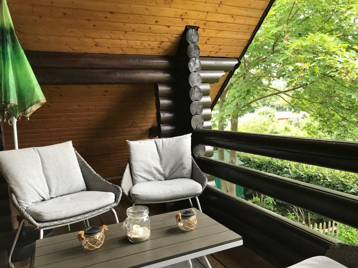 Eifel-Lounge Blockhaus Mit Kamin Garten Balkon Nahe Koeln Therme Bruehl Phantasialand Weilerswist Exterior foto